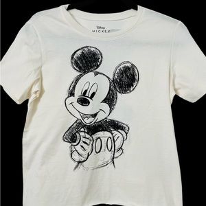 Mickey Mouse Original Cropped Tee